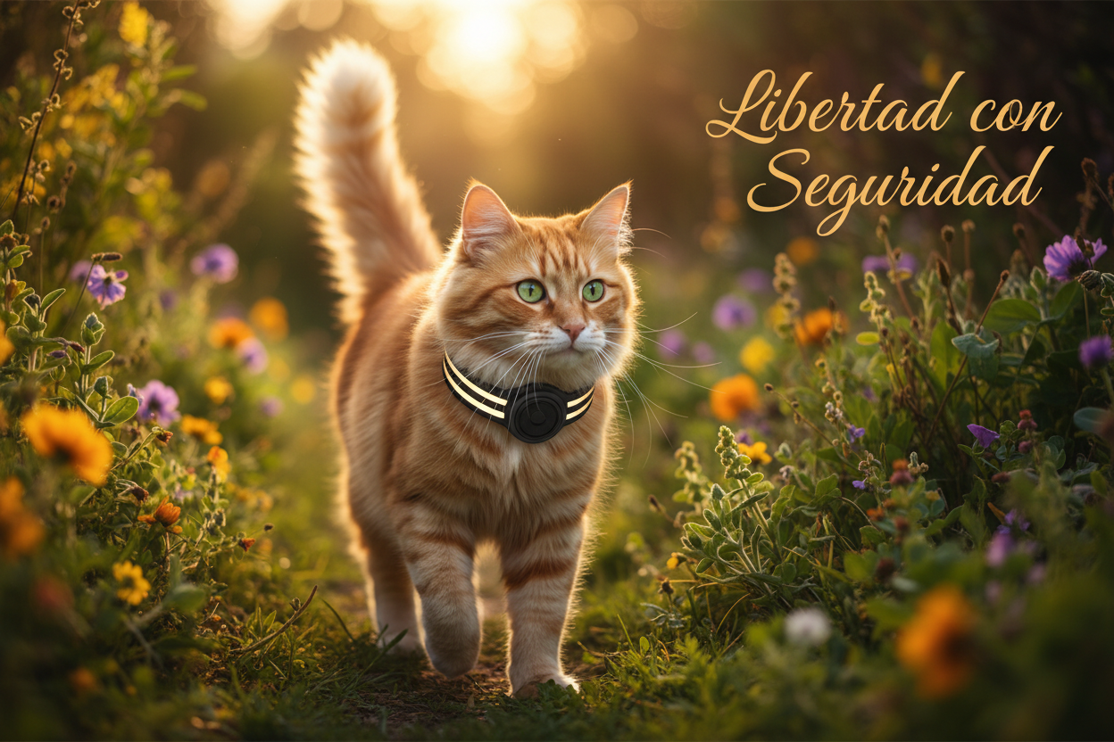 MeowTag Negro - Libertad con Seguridad